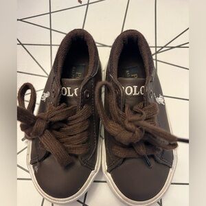 Baby Boys polo Harrison sneaker size 7
Brown Guc Ralph Lauren